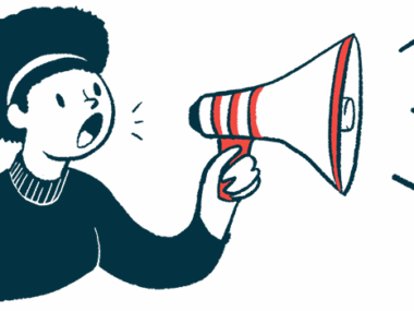 Hoarse voice | Ehlers–Danlos News | illustration of woman with megaphone