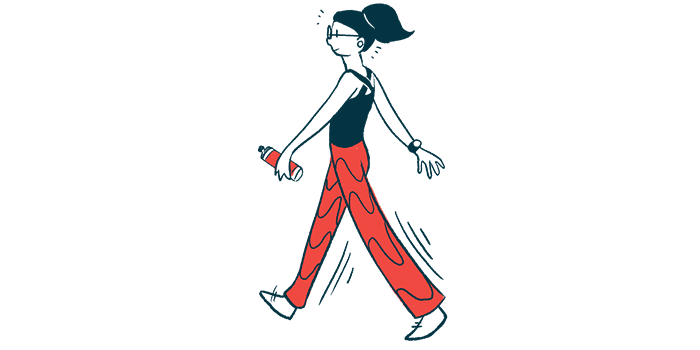 physical functioning | Ehlers-Danlos News | illustration of a woman walking