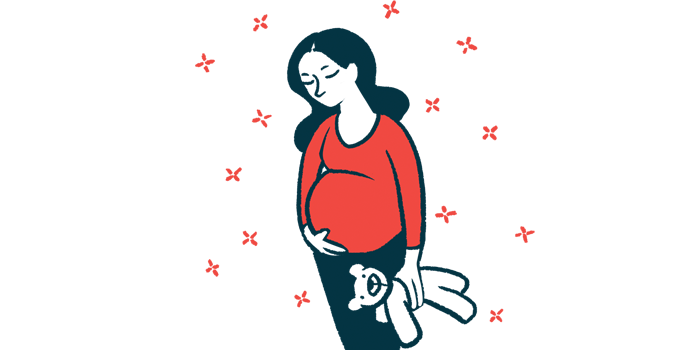 genetic testing | Ehlers-Danlos News | illustration of pregnant woman