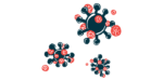 Illustration of viruses.