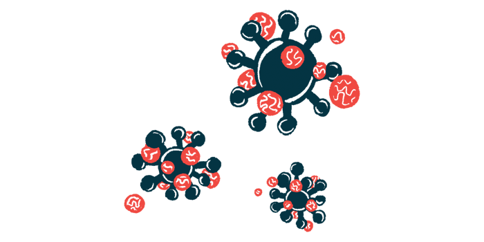 Illustration of viruses.