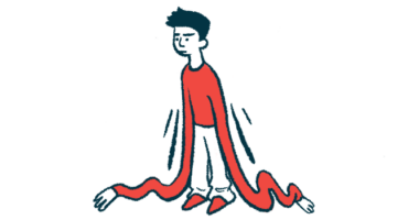 An illustration shows a person with unnaturally long arms that drag on the ground.