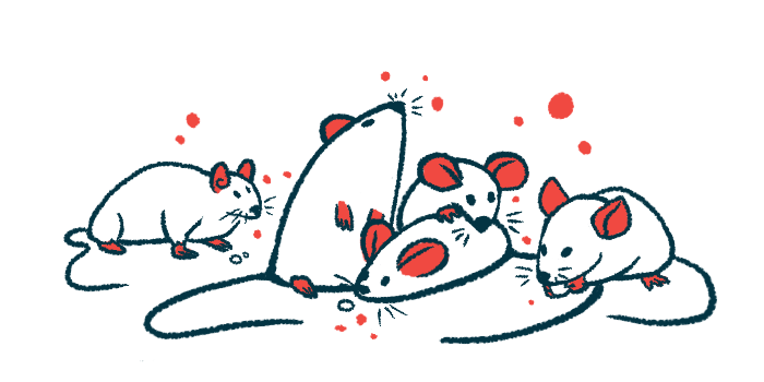 An illustration shows a group of mice.